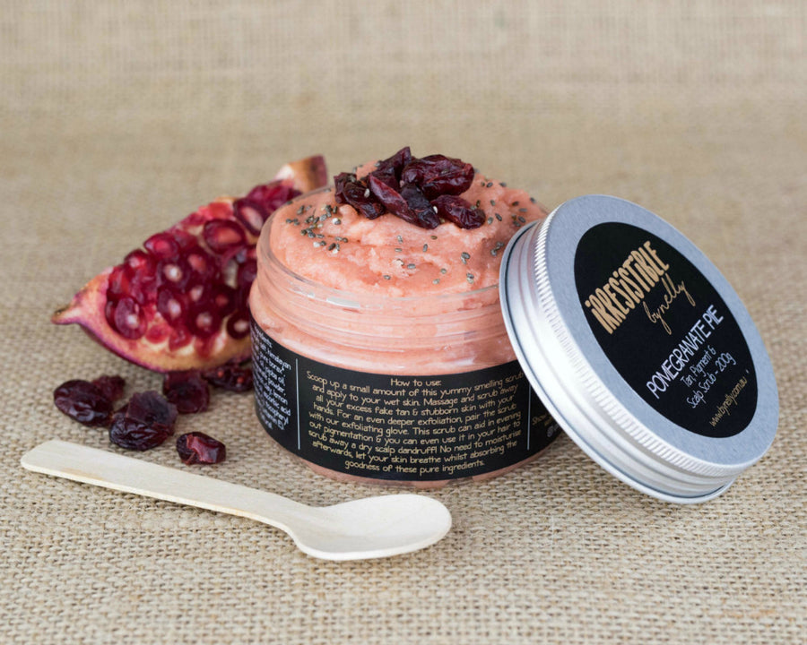 Pomegranate Pie Tan Removal & Scalp Scrub 200g
